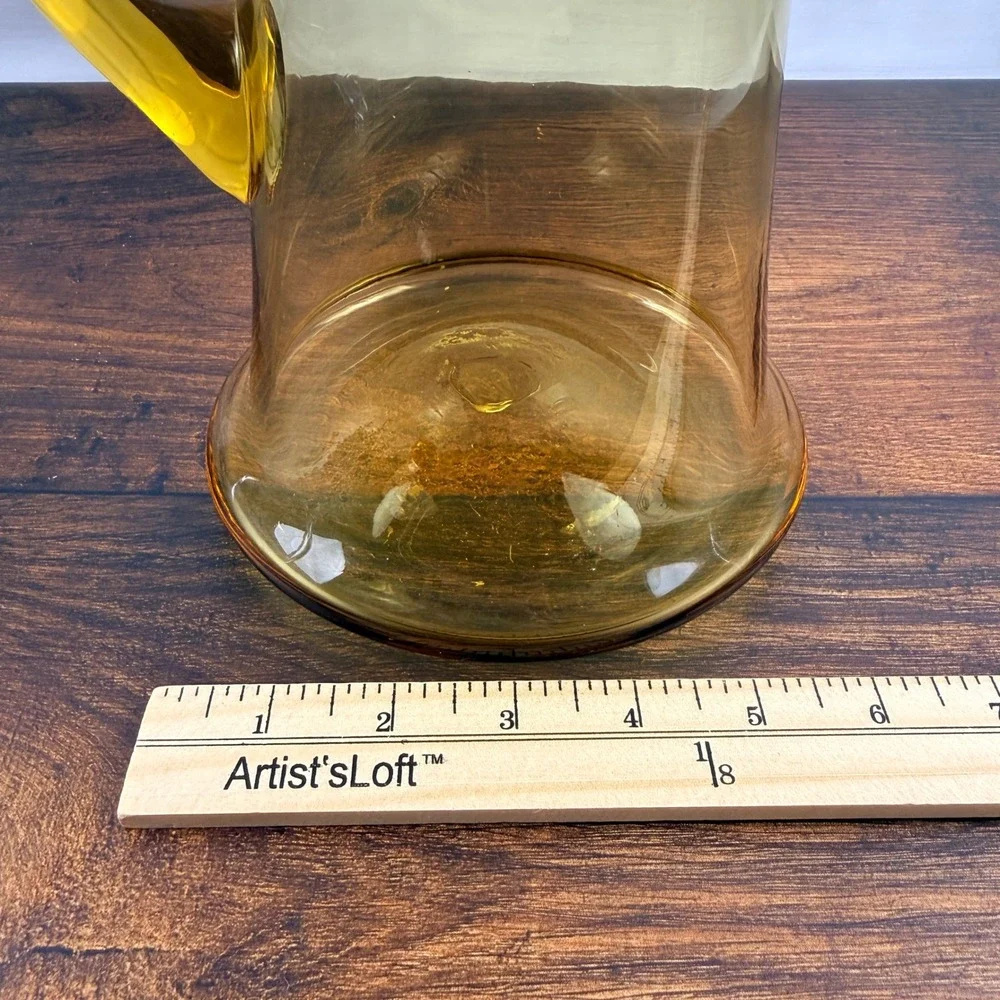 Blenko 729 Wheat Pitcher John Nickerson 1972 Mid Century Modern One Year Design